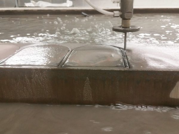 water jet cutting