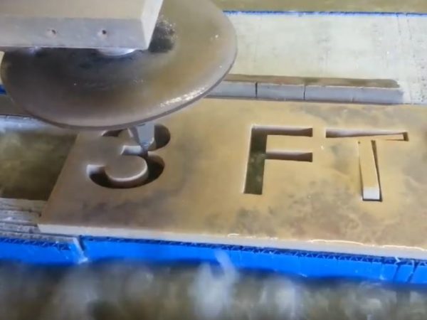 waterjet tile cutting