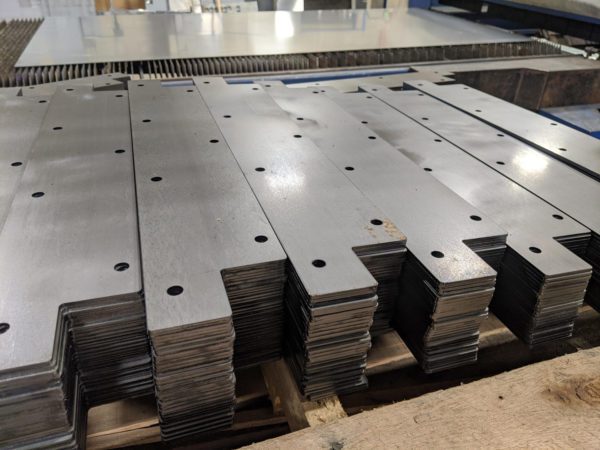 stacked laser parts